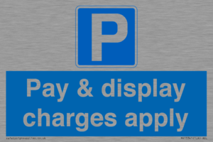 Pay & display charges apply